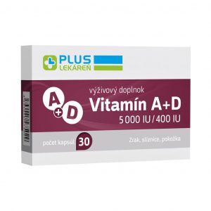 Vitamín A+D 5 000 IU/400 IU, 30 cps