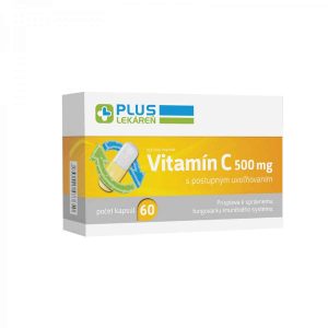 Vitamín C 500 mg, 60 cps