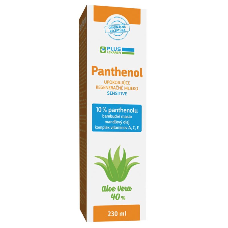 Panthenol 10 % mlieko, 230 ml