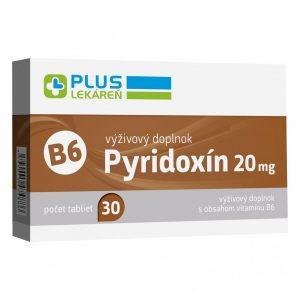 Pyridoxín 20 mg, 30 tbl